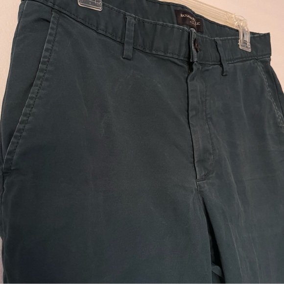 Banana Republic Men’s Chino Pants Athletic Fit Luxury Teal Chinos 31x34 Classic - Picture 11 of 14